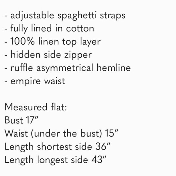 Banana Republic Green Linen asymmetrical summer Dress size 4 - Picture 14 of 14